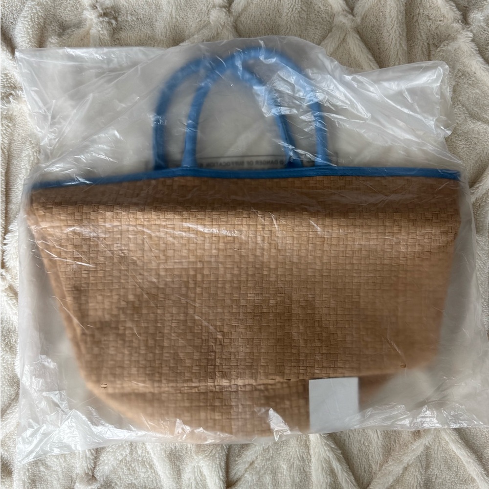 Saks Fifth Avenue Straw Tote Bag